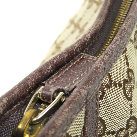 Gucci GG Pattern Canvas Shoulder Bag - Picture 8 of 10